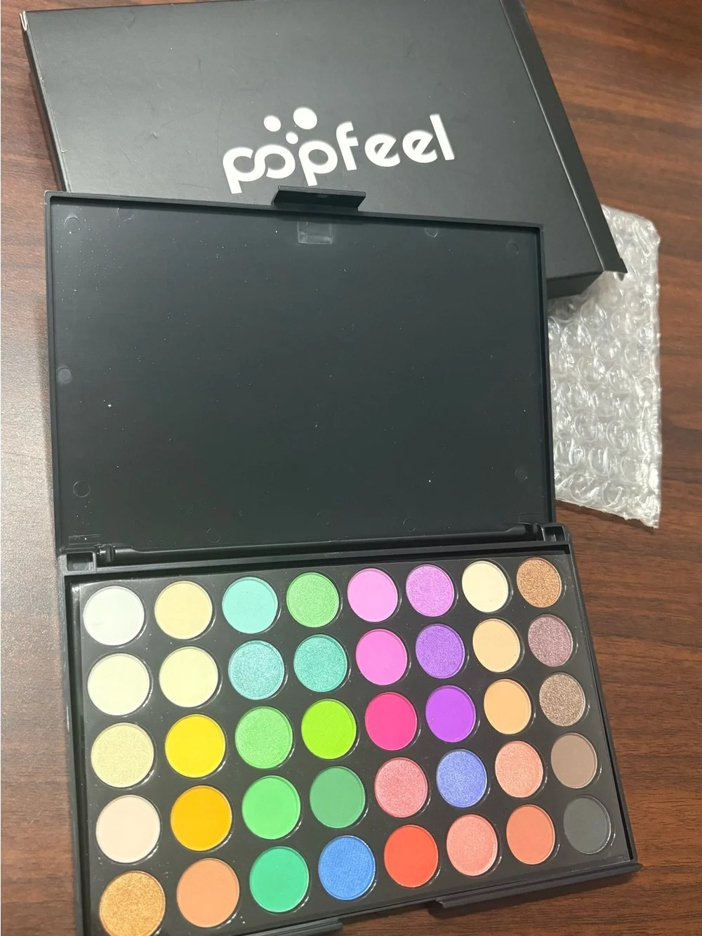 POPFEEL 40 Colors Eyeshadow Palette Rainbow Matte Shimmer Makeup Pigmented NEW